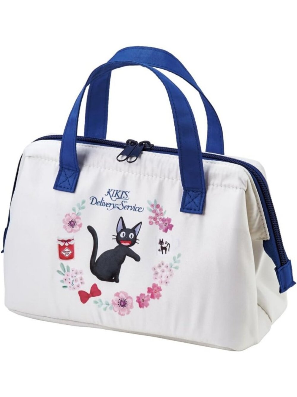 Insulated Skater Lunch Bag - Kiki's Delivery Service, Studio Ghibli, Clasp